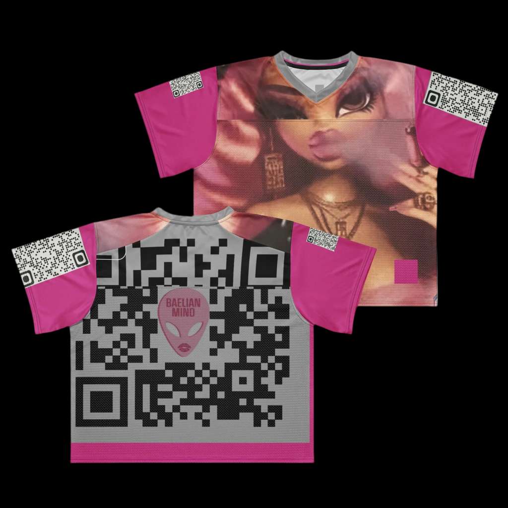 Baealien-mind Women's Football Jersey - Custom All-Over Print Athletic Top