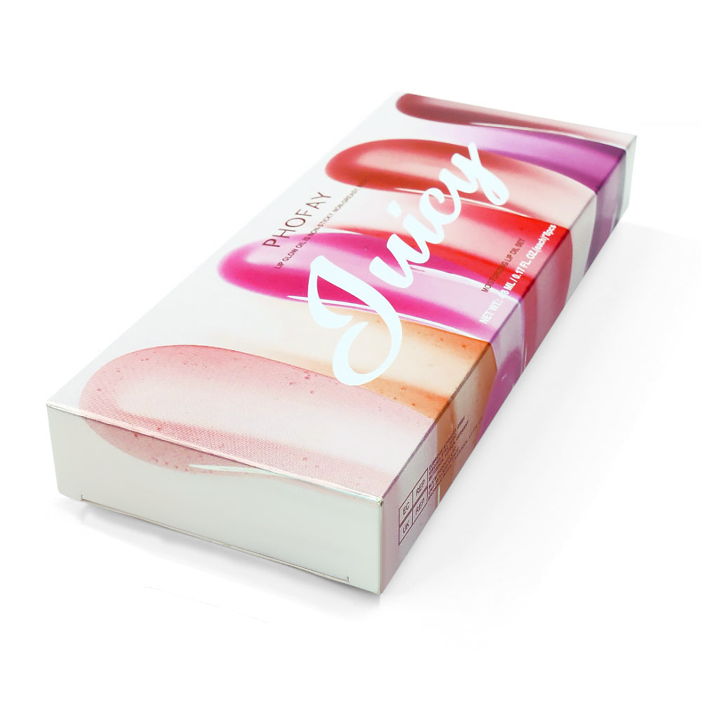 Juicy Lips: 8-Piece Lip Oil Gift Set