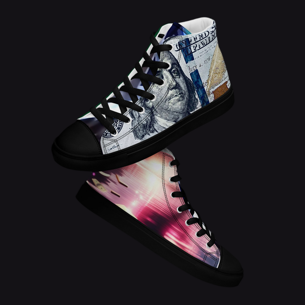 Unisex Shoes - For Everyone Dress N Code money machine sneakers