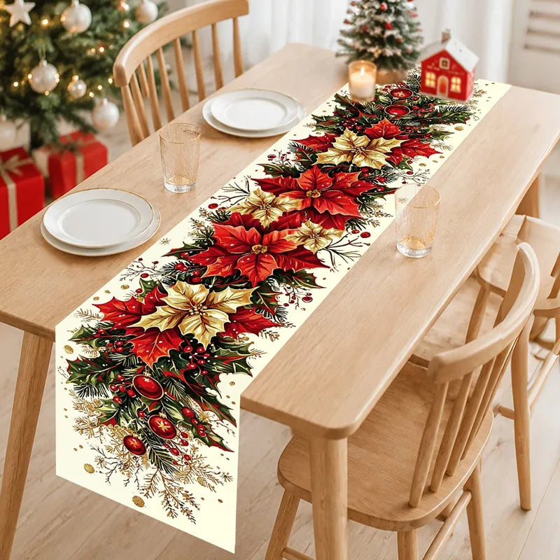 Retro Christmas Table Runner