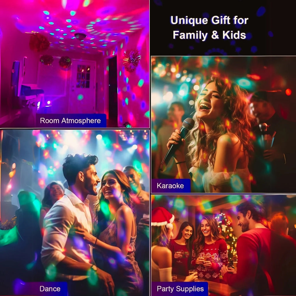 Remote Control Disco Ball Party Light