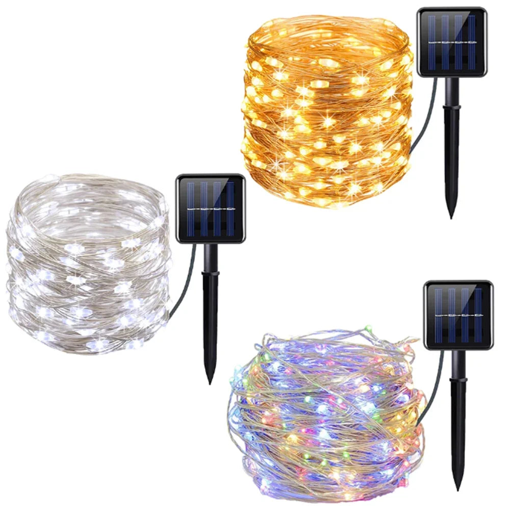 Sun Glow: Outdoor Solar Fairy String Lights