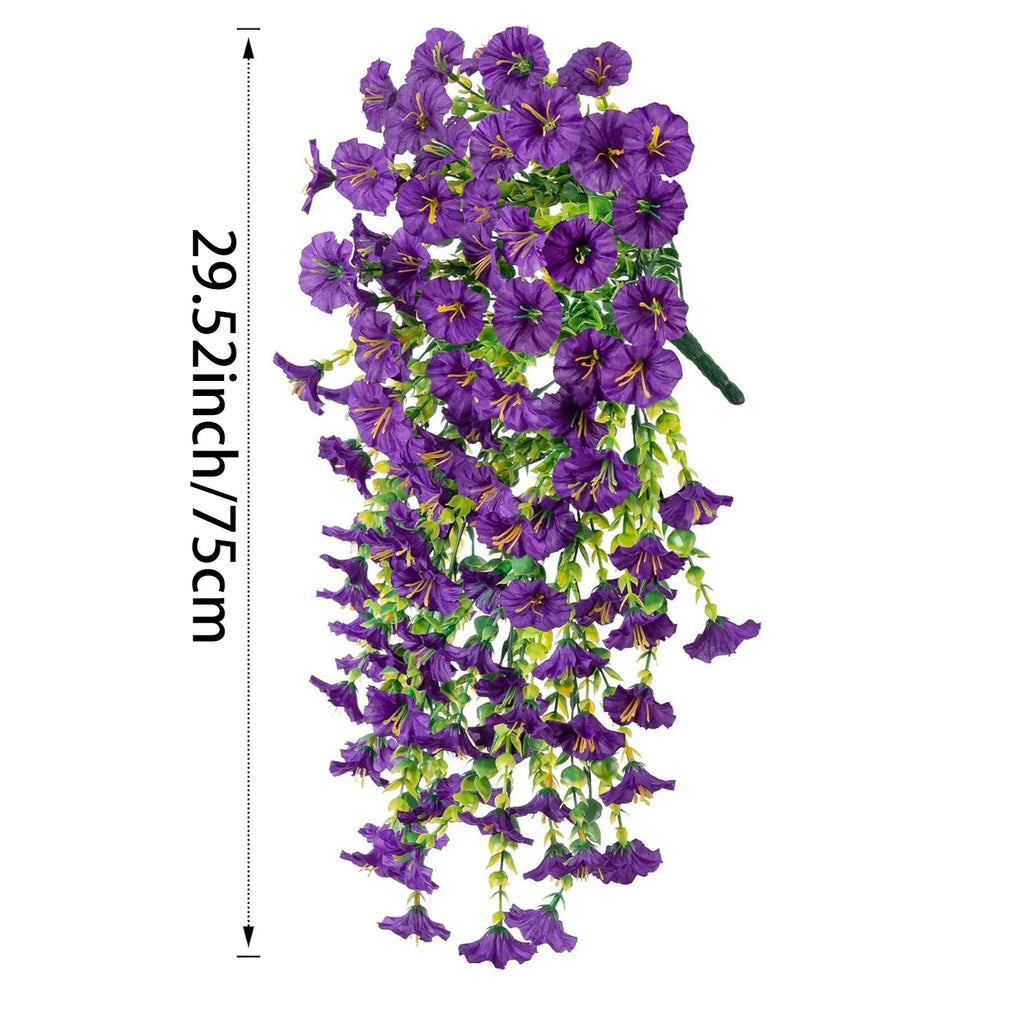 Bloom Drop: Hanging Artificial Flower Vine