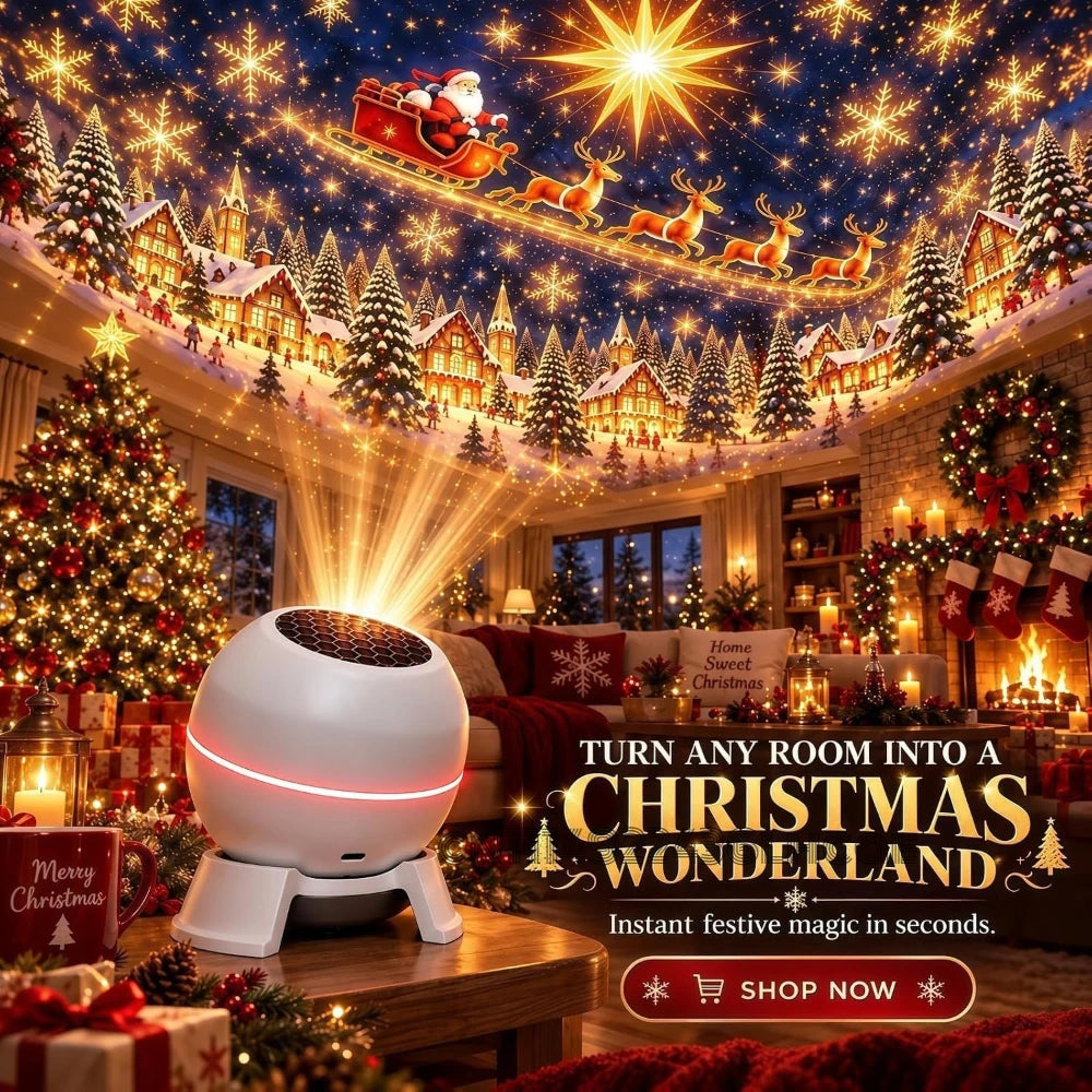 Christmas Projection Night Light