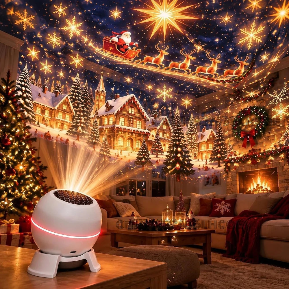 Christmas Projection Night Light