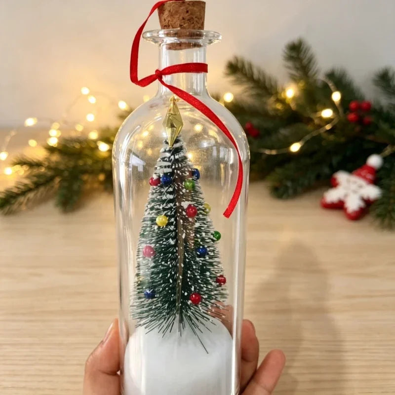 Say It Twice: Recordable Christmas Message Bottle Ornament
