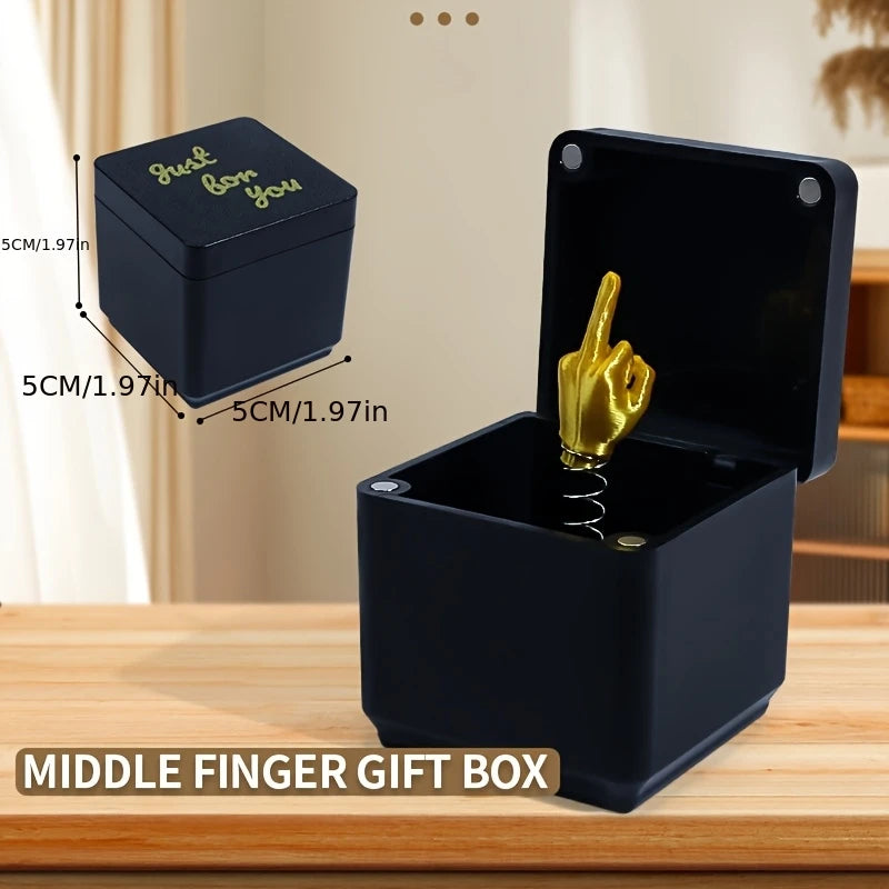 Surprise Inside: Middle Finger Prank Gift Box