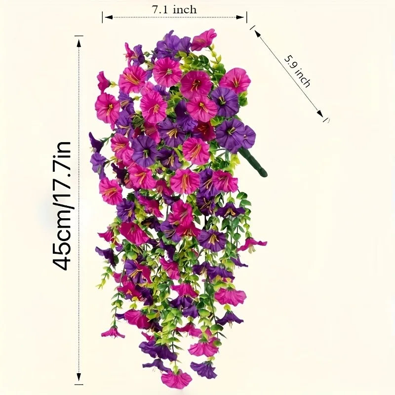 Bloom Drop: Hanging Artificial Flower Vine